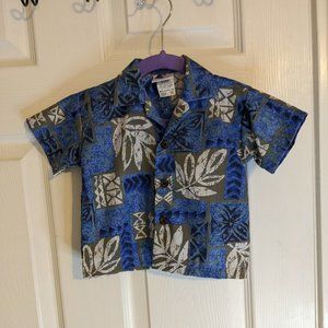 Infant Boys Nui Nalu Hawaiian Shirt made in Hawii - size 12 months